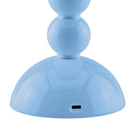 Lampe de table LED Bobbin Addison Ross - Denim pâle - 30 cm