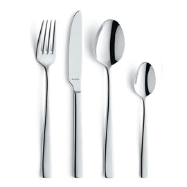 Amefa - Martin 24-piece Cutlery Set in Luxury Wooden Box - Silver Amefa - Martin 24-delige Bestekset - Zilver Bestekset Amefa