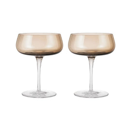 Blomus - BELO champagne glasses Coupe Coffee (set of 2) Blomus - BELO champagneglazen Coupe Coffee (set van 2) Champagne glazen Blomus