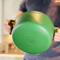 Cook & Pan - Cocotte en fonte écologique 24 cm - 4 litres
