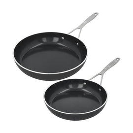 Demeyere - Ensemble de poêles à frire Alu Industry 3 Ceraforce 24 + 28 cm Bezig met laden...