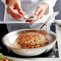 Demeyere - Proline 7 Koekenpan 24 cm + gratis tang Demeyere