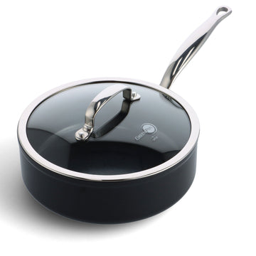 GreenPan - Barcelona Stoofpan met keramisiche antiaanbaklaag met deksel 24 cm Braadpan GreenPan