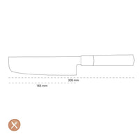 Kai Shun - Wasabi Zwart Nakiri 6,5'' (16,5 cm) Kai Shun
