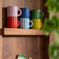 &Klevering - Mok tube espresso 24 ass. - set van 6 Mok &Klevering