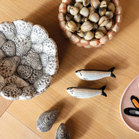 &Klevering - Zout & peper mossel Peper- en zout set &Klevering