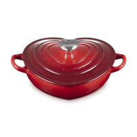 Le Creuset - Campagnard Hart - Kersenrood - 20 cm Le Creuset