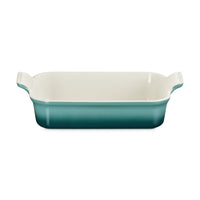 Le Creuset - Heritage Ovenschaal rechthoekig Blue Riviera 26 x 19 cm Ovenschaal Le Creuset