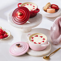 Le Creuset - Mini Cocotte - Saint Valentin - Blanc Le Creuset