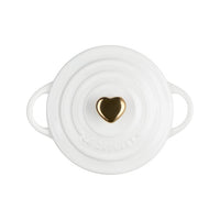 Le Creuset - Mini Cocotte - Saint Valentin - Blanc Le Creuset