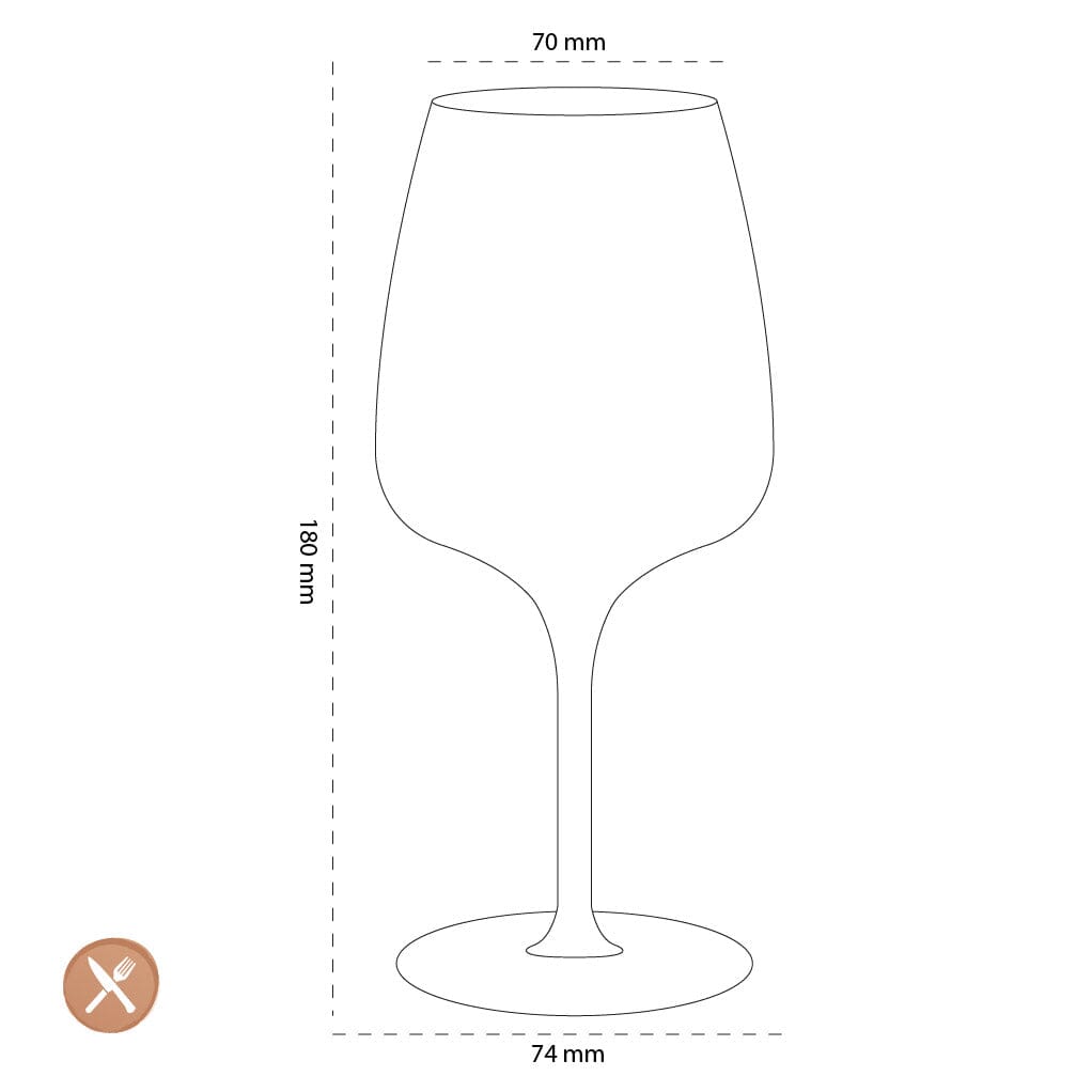 Leonardo - CESTI Witte Wijnglazen 280ml - 6 stuks Witte wijnglazen Leonardo