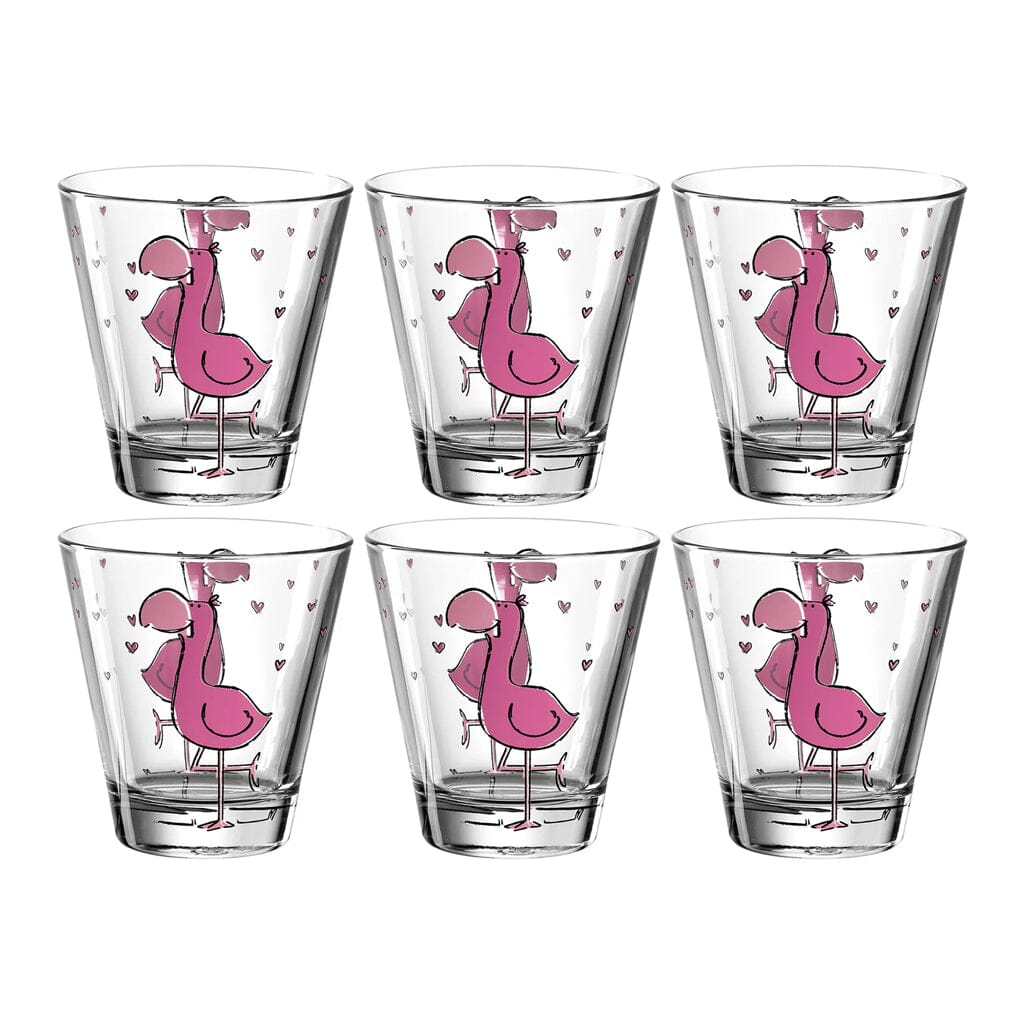 Leonardo - Drinkglas Bambini Flamingo 215ml Leonardo