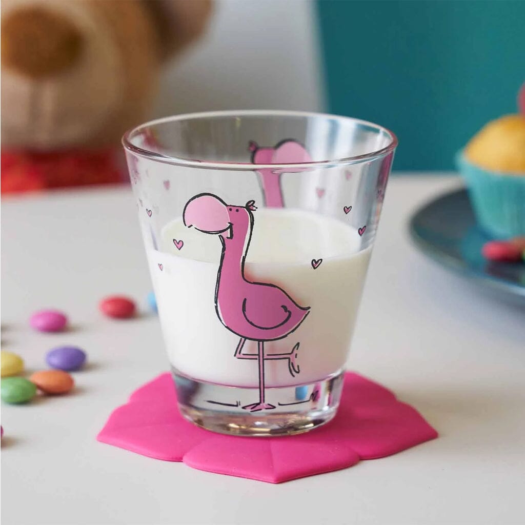 Leonardo - Drinkglas Bambini Flamingo 215ml Leonardo