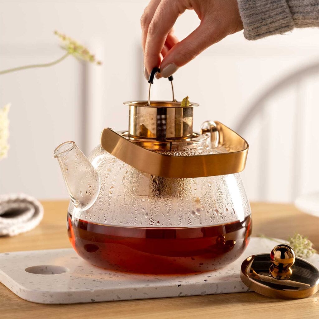 Leonardo - GB/Teapot 1,2l w. metal handle Leonardo