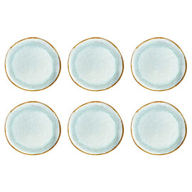 Médard de Noblat - Shadow Aqua - Assiette plate 28 cm (lot de 6) Bezig met laden...