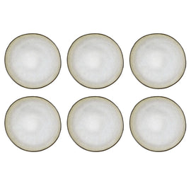 Médard de Noblat - Shadow Nacre - Assiette à dessert 20,5 cm (lot de 6) Bezig met laden...