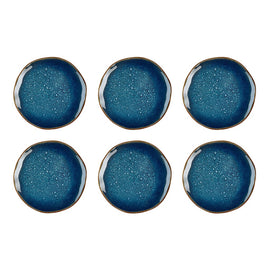 Médard de Noblat - Assiette à dessert Vertigo Denim 21 cm (lot de 6) Bezig met laden...