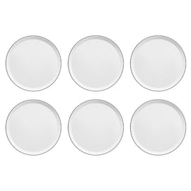 Médard de Noblat - Assiette plate Yaka Noir 27 cm (lot de 6) Bezig met laden...