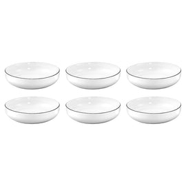 Médard de Noblat - Assiette à salade Yaka Noir 20 cm (lot de 6) Bezig met laden...