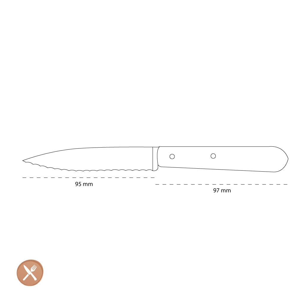 Opinel - Kartelmes N°113, Tangerine Opinel