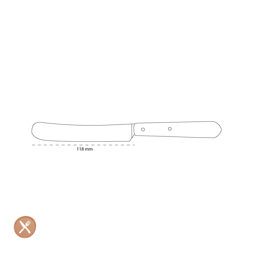 Opinel - Ontbijt-/brunchmes, Naturel, Opinel