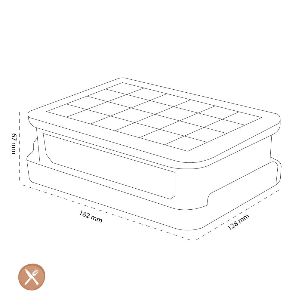 OXO - IJsblokjesvorm klein Ijsblokjesvorm OXO