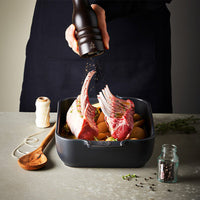Peugeot - Appolia Rechthoekige ovenschaal 22 cm leisteen Peugeot