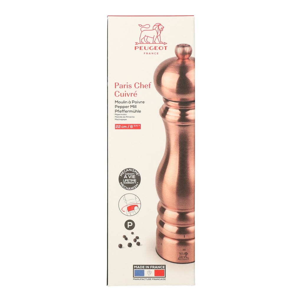 Peugeot - Paris chef roestvrijstalen pepermolen 22 cm u'select Peugeot