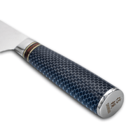 Shinrai Knives - Dragonfire Micarta Jewels Koksmes 20 cm - Special Edition Koksmes Shinrai Knives