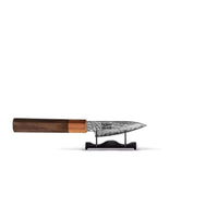 Shinrai Knives - Kigami Exclusive Damascus 4-delige set - Koksmes + Broodmes + Nakiri + Schilmes Messenset Shinrai Knives