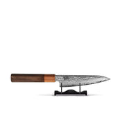 Couteaux Shinrai - Kigami Exclusive Damascus 5 pièces - Couteau de chef + Couteau à pain + Nakiri + Couteau de bureau + Couteau d'office Ensemble de couteaux Shinrai Knives
