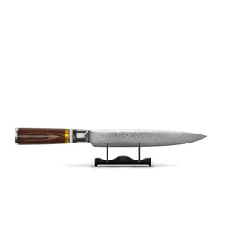 Shinrai Knives - Micarta Jewels Damascus Carving Knife 20 cm Shinrai Knives - Micarta Jewels 7-delige Damascus Messenset Messenset Shinrai Knives
