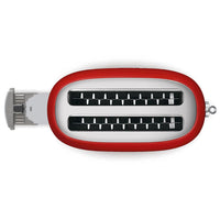 Smeg - Broodroosters | Rood | Jaren 50 | Toaster 2x4 Broodrooster Smeg