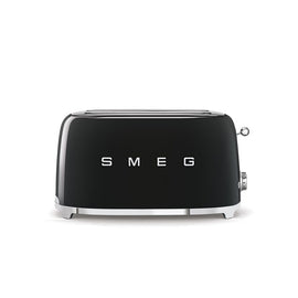 Smeg - Toasters | Black | 50s | Toaster 2x4 Smeg - Broodroosters | Zwart | Jaren 50 | Toaster 2x4 Broodrooster Smeg