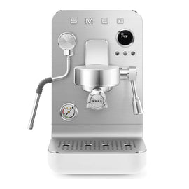 Smeg - Espresso Machine Matte White Smeg - Espressomachine Mat Wit Handmatige Espressomachine Smeg