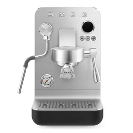 Smeg - Espresso Machine Matte Black Smeg - Espressomachine Mat Zwart Handmatige Espressomachine Smeg