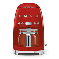 Smeg - Filterkoffiemachine | Rood | Jaren 50 | Filterkoffiemachine Filterkoffiemachine Smeg