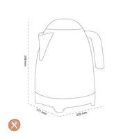 Smeg - Waterkoker | Crème | Jaren 50 | Kettle Standard Waterkoker Smeg