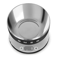 SMEG - Weegschaal Digitaal 5KG Mat Zwart Keukenweegschaal Smeg