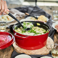 Staub - Ronde cocotte 28 cm - kers Staub