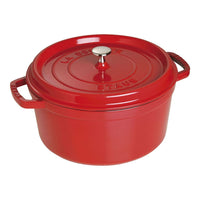 Staub - Ronde cocotte 28 cm - kers Staub