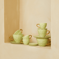 Urban Nature Culture - Good Morning - Bordje - Pale Green - Ø9 cm Urban Nature Culture