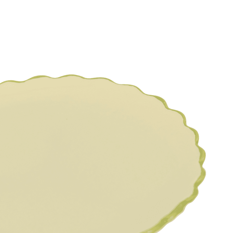 Urban Nature Culture - Good Morning - Sculpted - Pale Green - Bord Ø 13.5 Urban Nature Culture