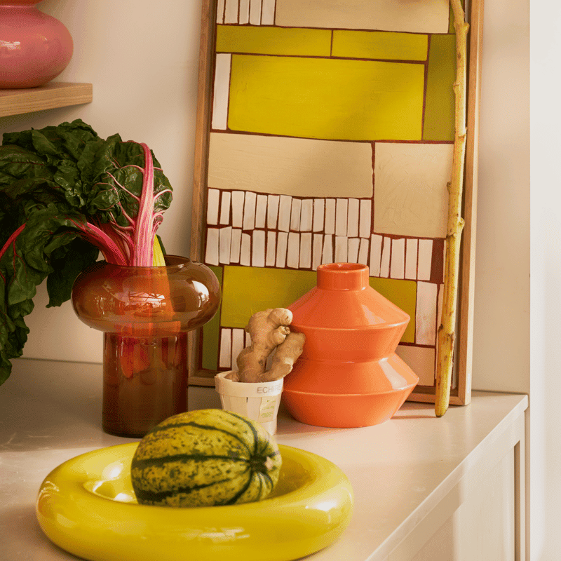 Urban Nature Culture - Serveerschaal Lou - Warm Olive Urban Nature Culture