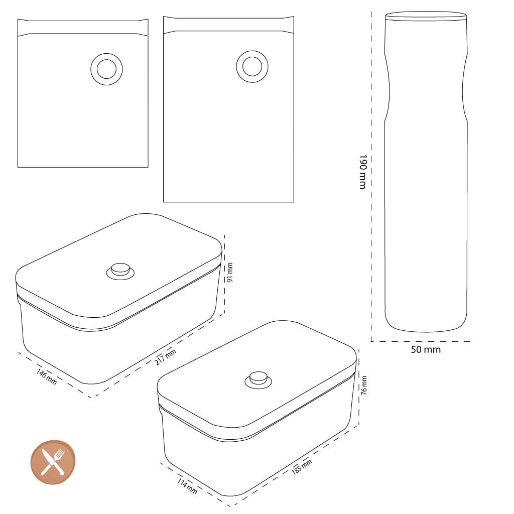 Zwilling - Fresh & Save Startset 7-delig Zwilling