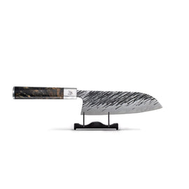 Ame - Japanese Santoku Rain Pattern 18 cm Ame - Japanse Santoku Rain Pattern 18 cm Santoku mes Satake