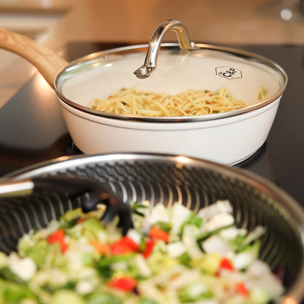 By C&P - Glazen deksel 20 cm Pannendeksel By C&P