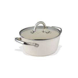 Cook & Pan - Poêle Go Ivory 20 cm avec couvercle en verre Bezig met laden...