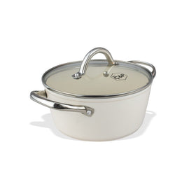Cook & Pan - Poêle Go Ivory 22 cm avec couvercle en verre Bezig met laden...