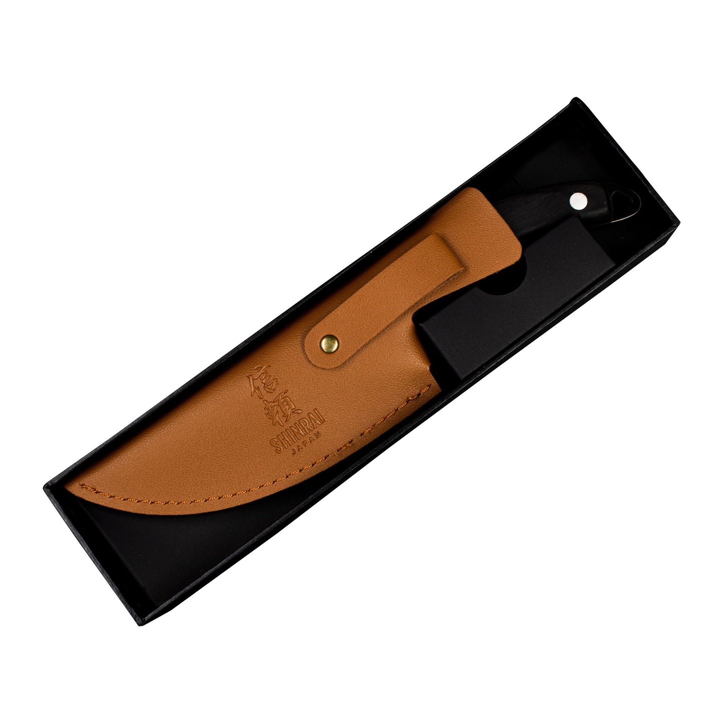Hammered RVS Gladiator Series - Uitbeenmes met holster Zwart KookGigant